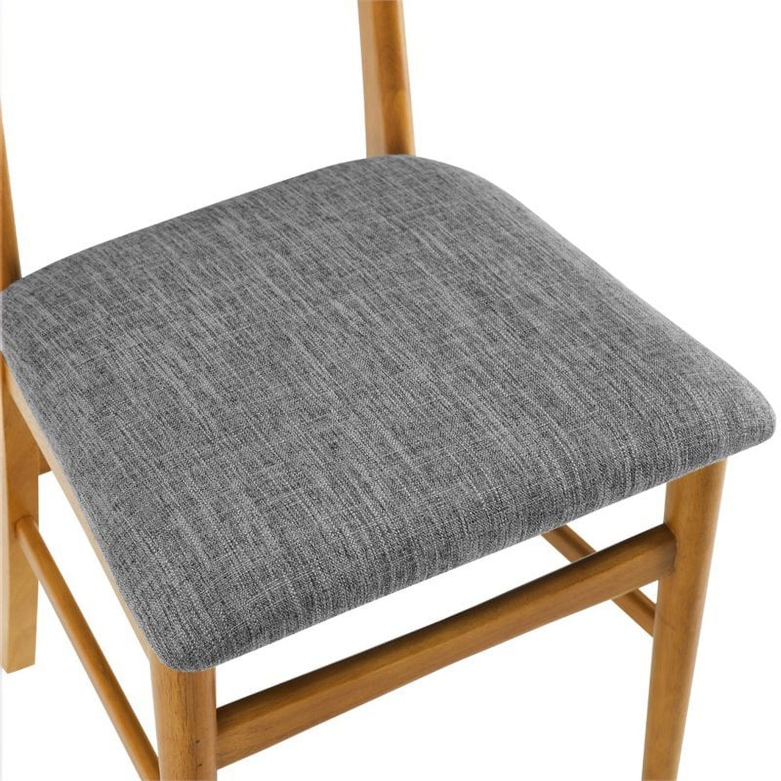 Mid-Century Wood Dining Chairs (Set of 2) K692