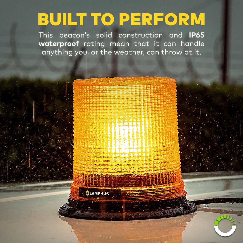 Purple 12W LED Emergency Strobe Warning Light P35113