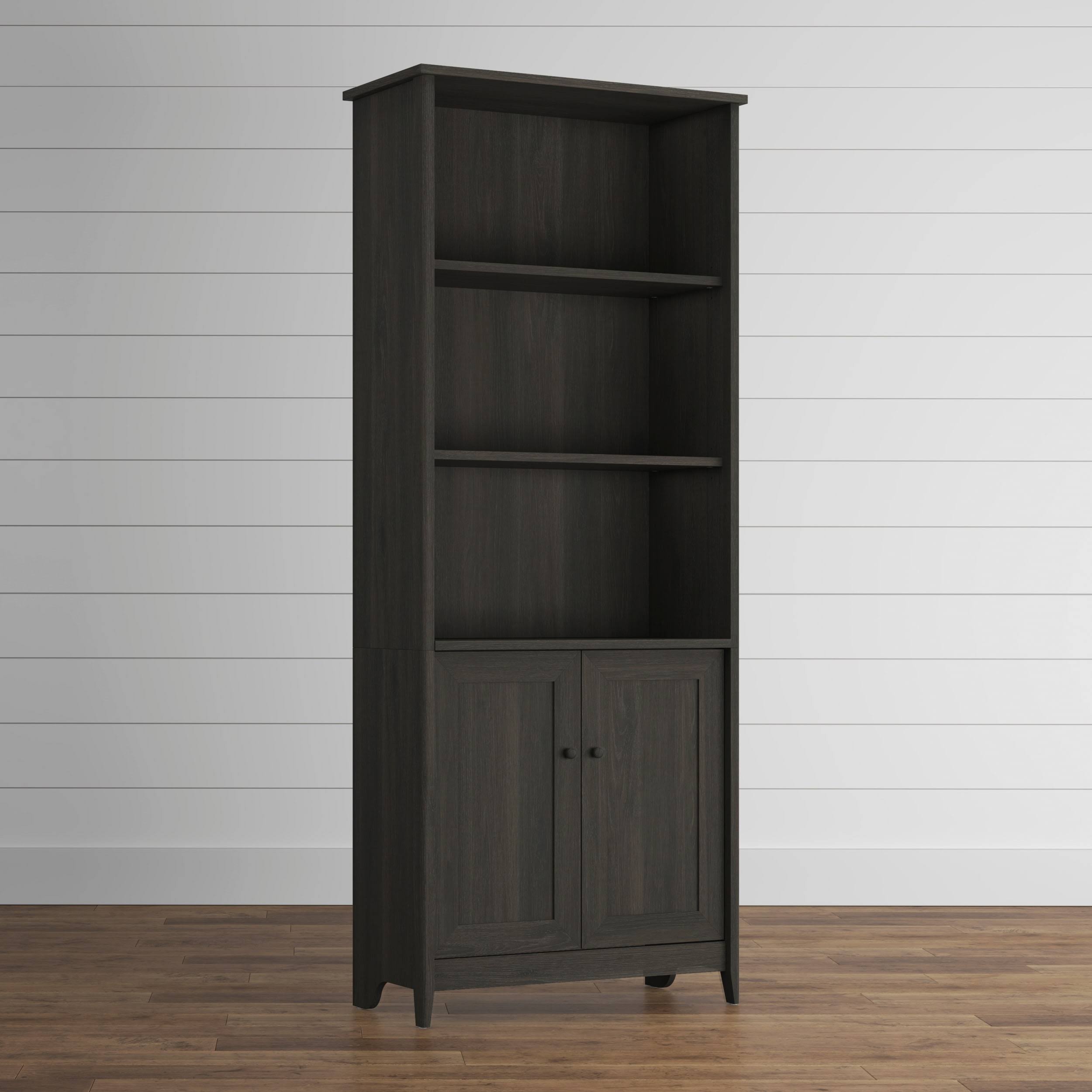 Vintage Walnut Bookcase Y6273