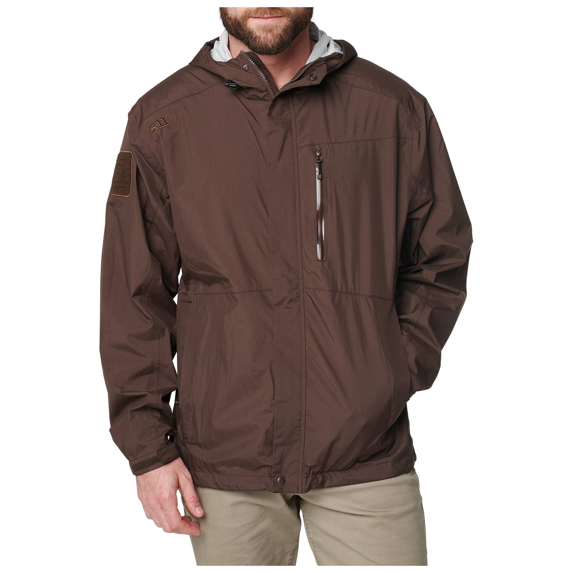 Brown Shell Jacket Q44313