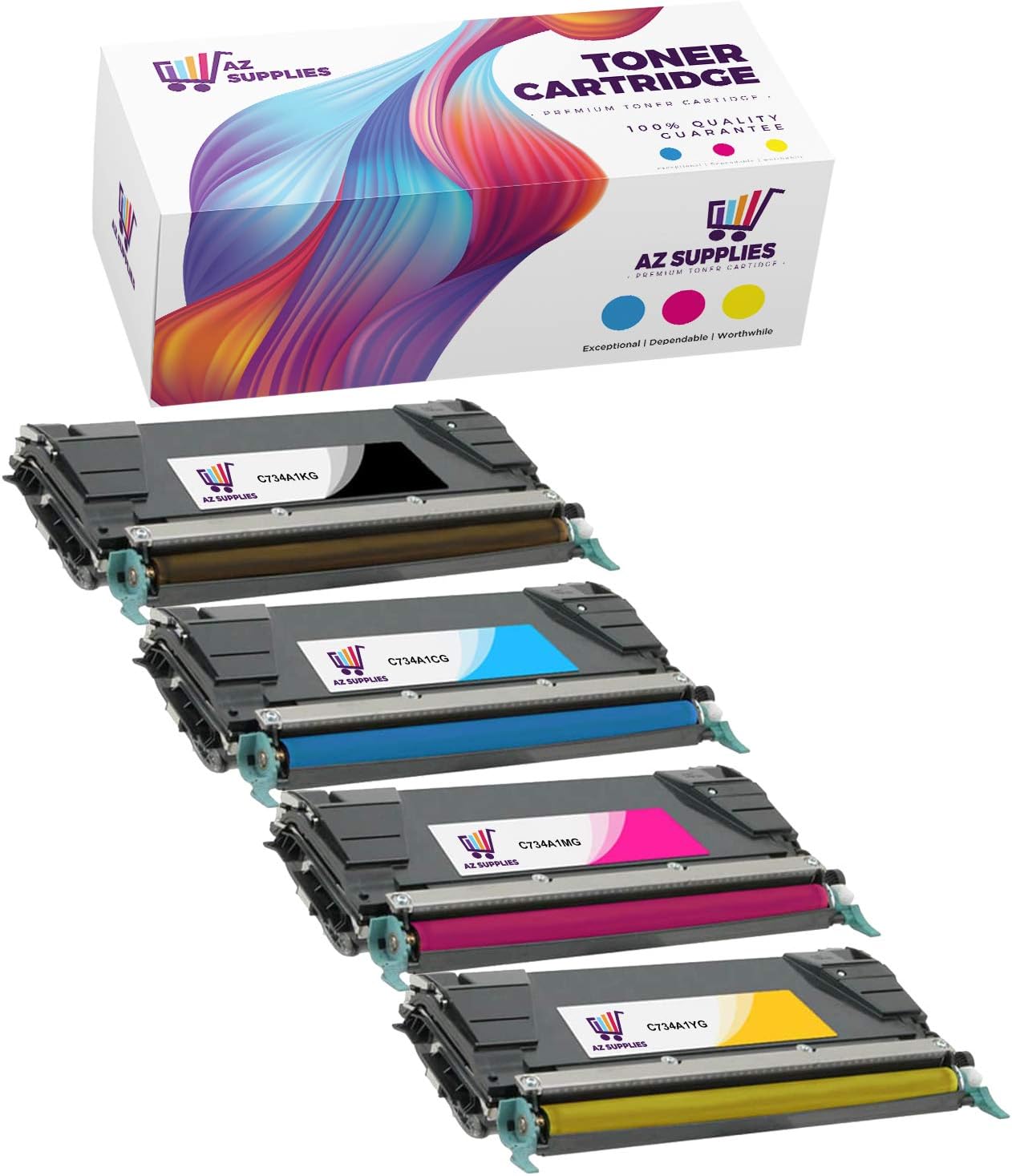 Compatible Toner Cartridge 4 Packs G75784