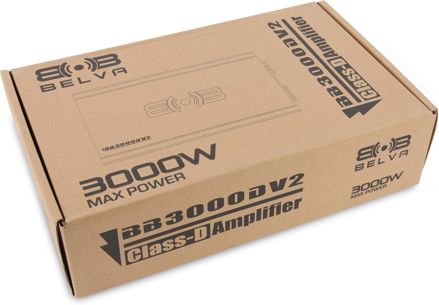 3000W Max Class D Monoblock Car Amplifier S6028