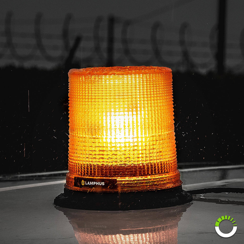 Purple 12W LED Emergency Strobe Warning Light P35113