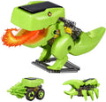 STEM Robot Building Kit 3 in 1 Solar Dinosaur Desk Robot with Manual Instructions and Piler D769
