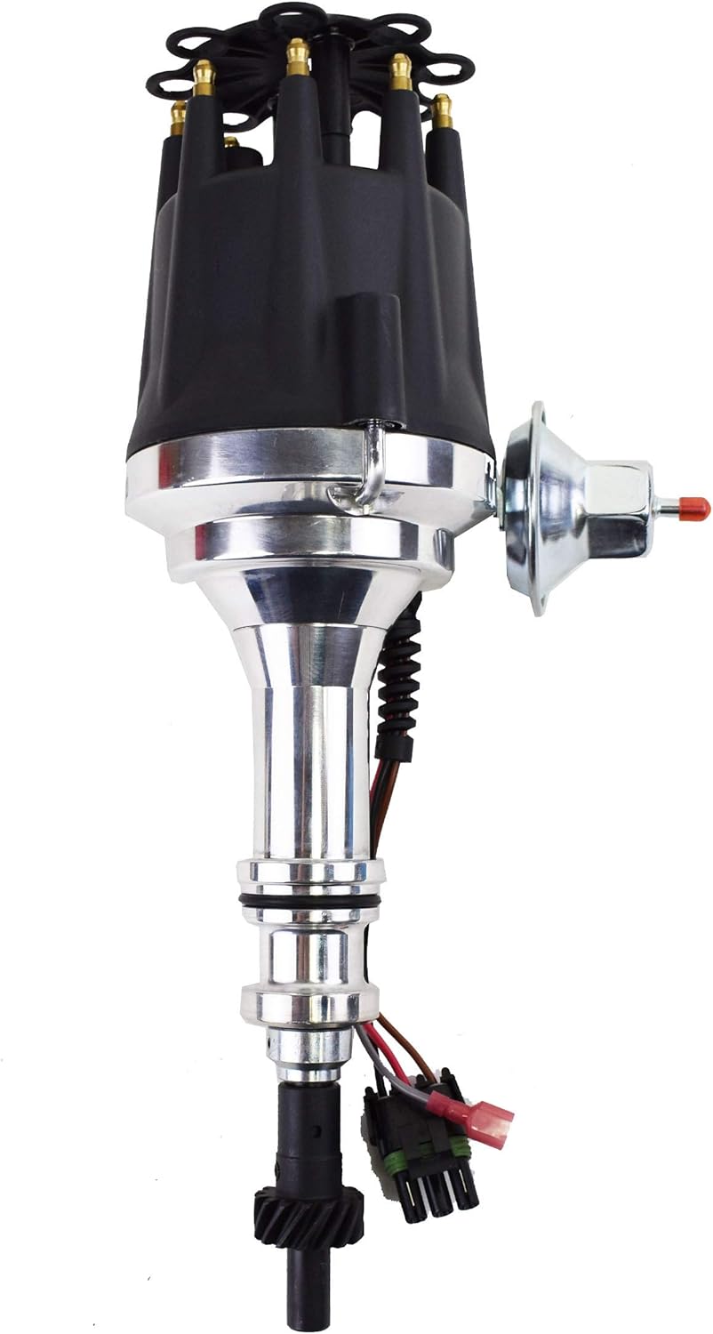 Black Cap Distributor for Ford 351W Windsor V8 Engine X1402