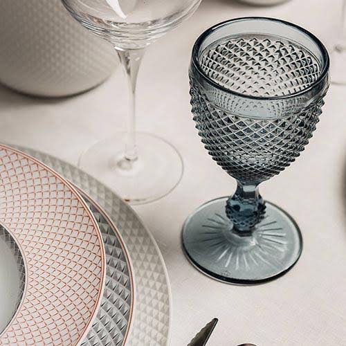 Red Wine Glasses Set of 4 Blue Y789968