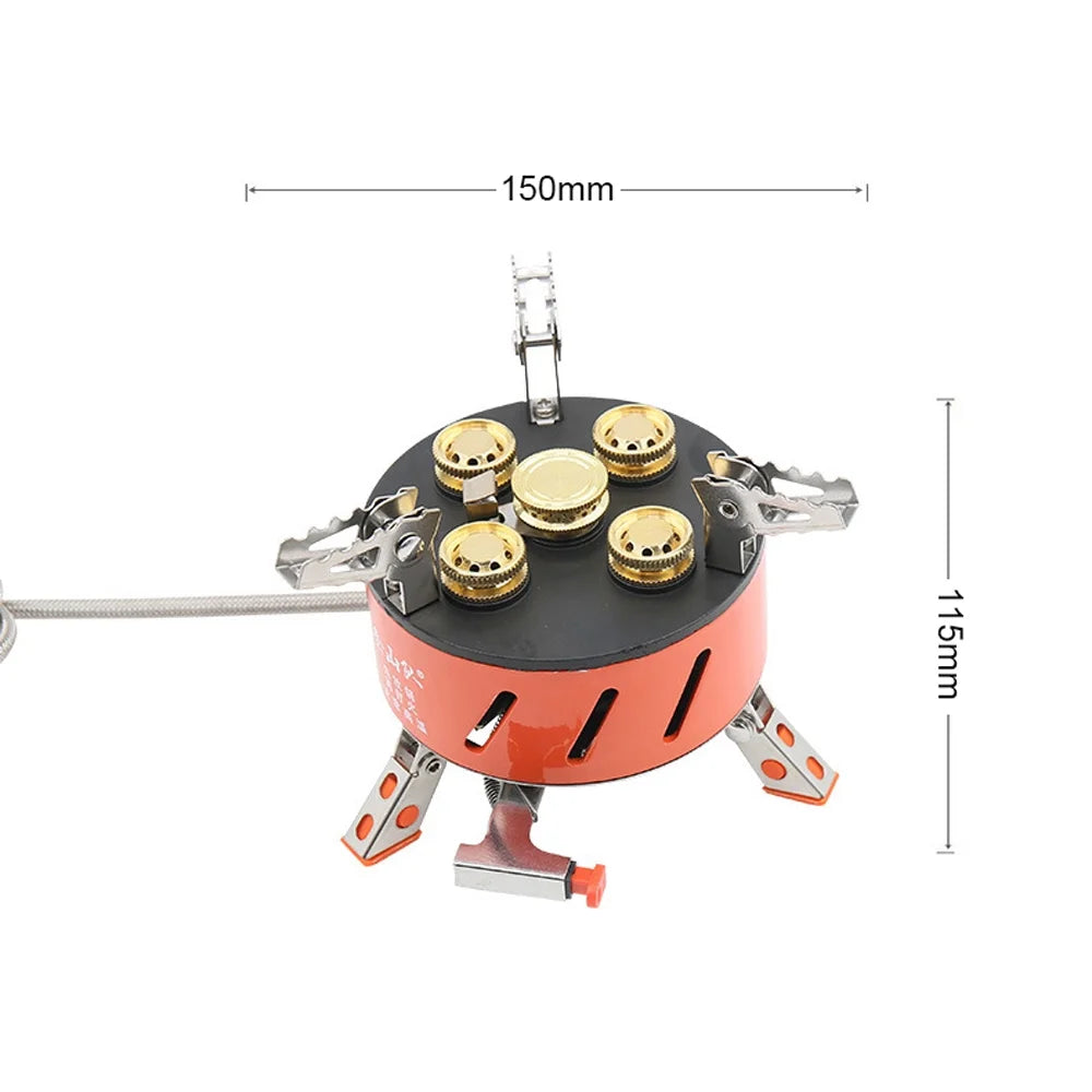 15800W Windproof Camping Stove with Storage Bag H51226