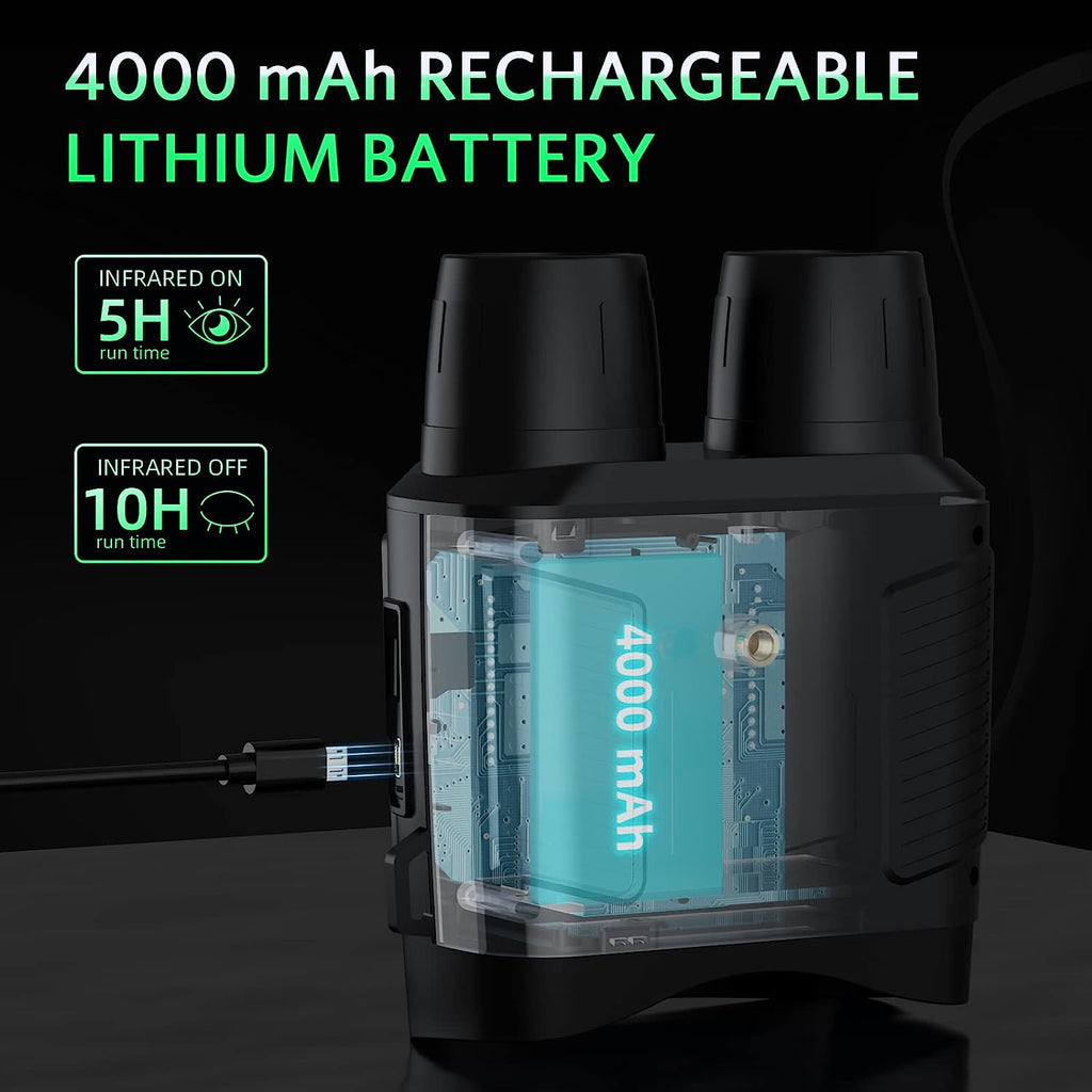 Night Vision Binoculars with 32GB SD Card 24MP/1080P 6x Zoom O34700