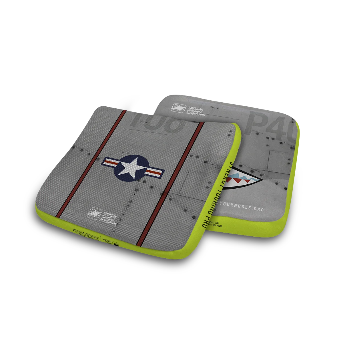 6-in ACA American Cornhole Association Official Regulation Bags Dual Sided Edge Technology Synergy Touring Pro T78108