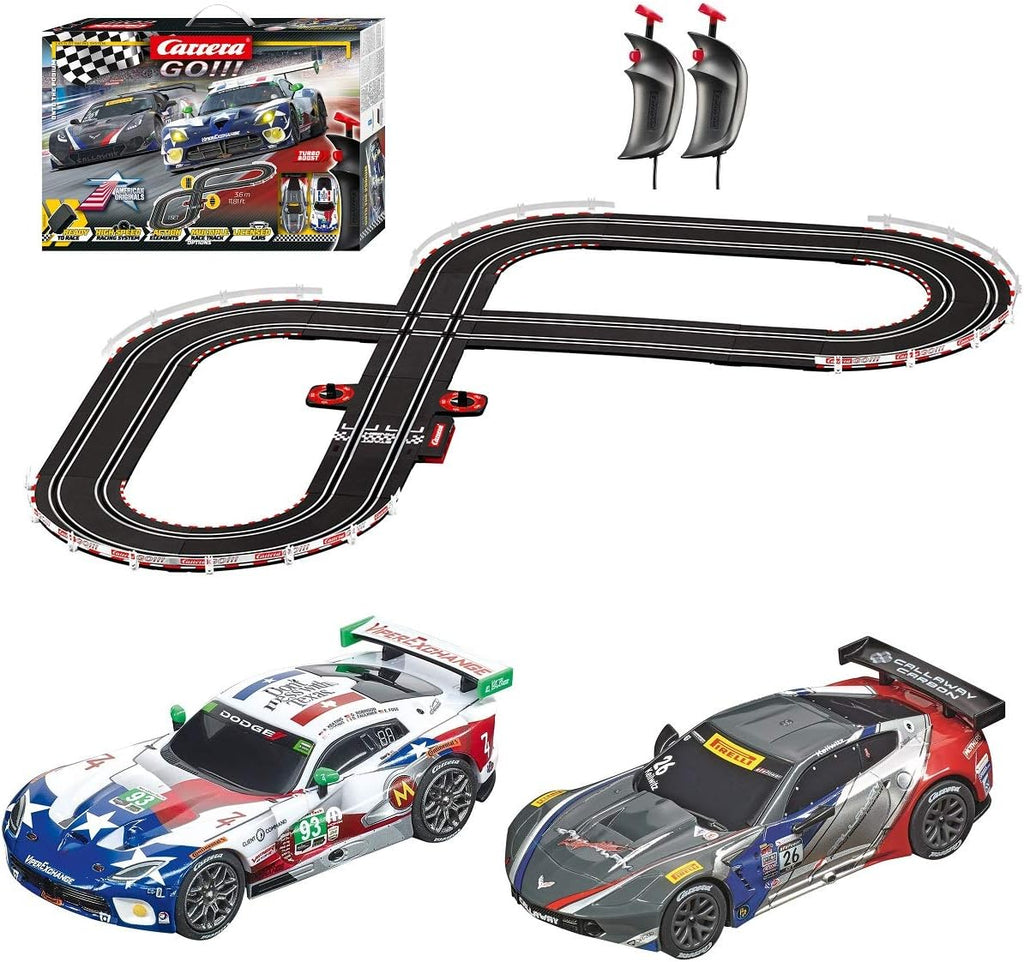 Electric Slot Car Racing Track Set 1:43 Scale T149761