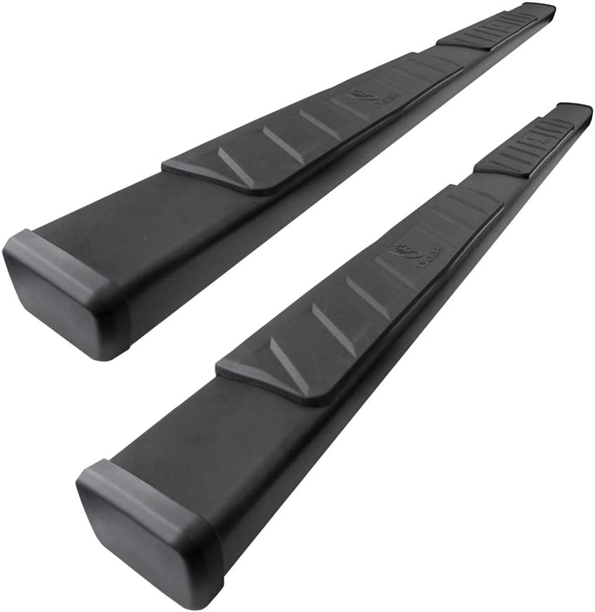 Black Side Step Rails for Tundra Double Cab J470