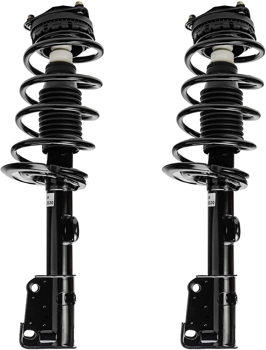 Front Complete Strut & Spring Assembly with Sway Bar End Links E636