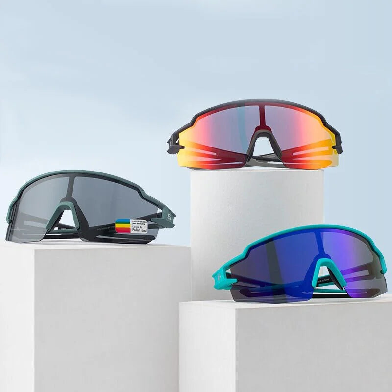 Polarized Half Frame Cycling Sunglasses with Myopia frame L697