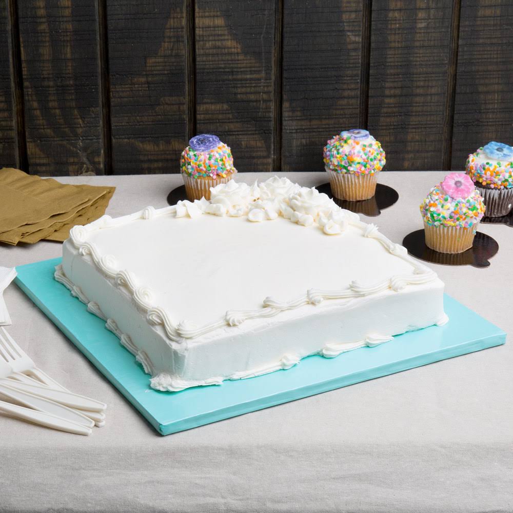 14x22 Blue Square Cake Drum - 12/Case O669