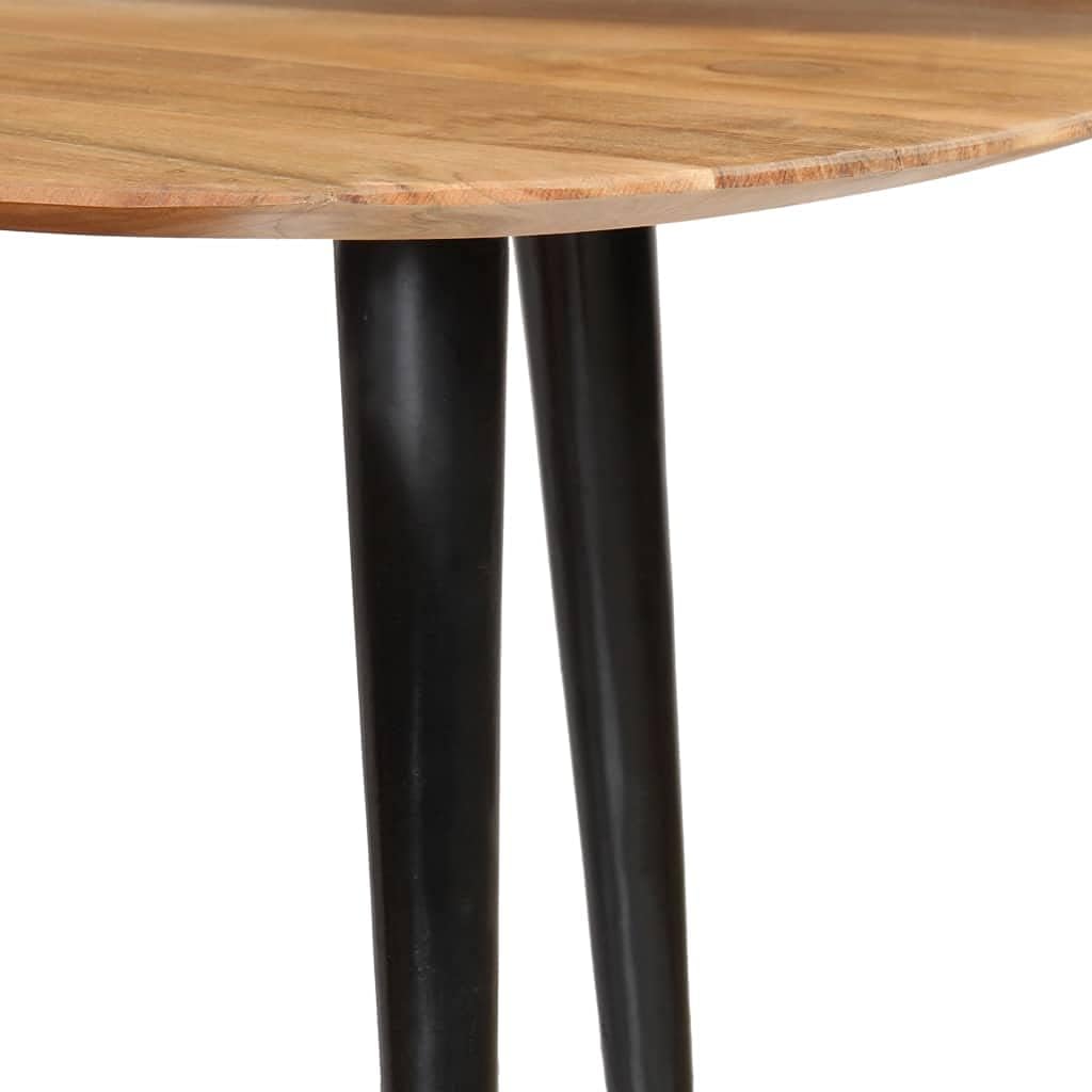 Solid Acacia Wood Coffee Table Set 3 Pieces I5027