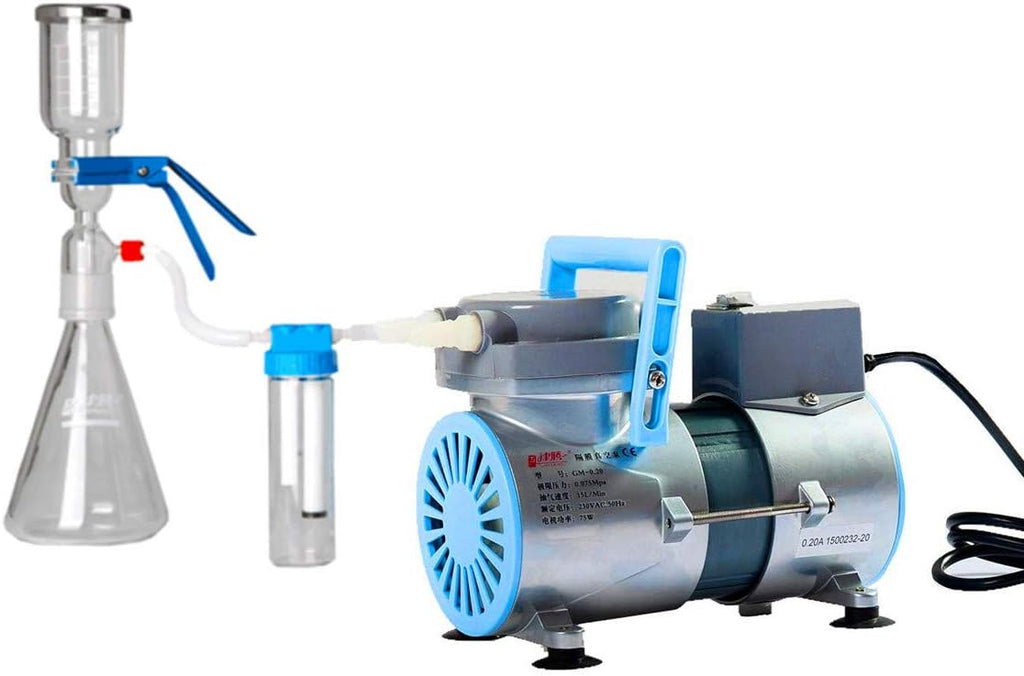 Oilless Diaphragm Vacuum Pump 12L/min 0.5CFM 110V US Plug X30017
