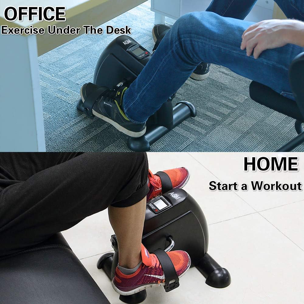 Mini Exercise Bike Pedal Exerciser with LCD Display Pack of 2 X175