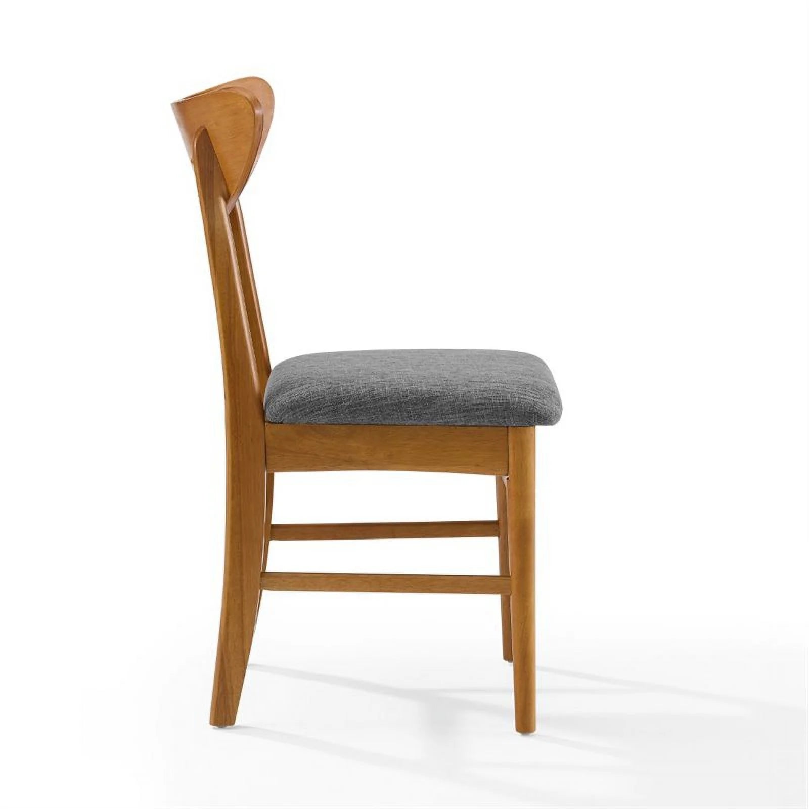 Mid-Century Wood Dining Chairs (Set of 2) K692