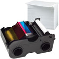 45000 YMCKO Color Ribbon PVC Card Bundle A938
