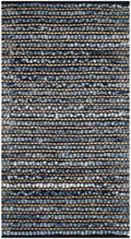 Blue Area Rug 2-ft 3-in x 4-ft I1372