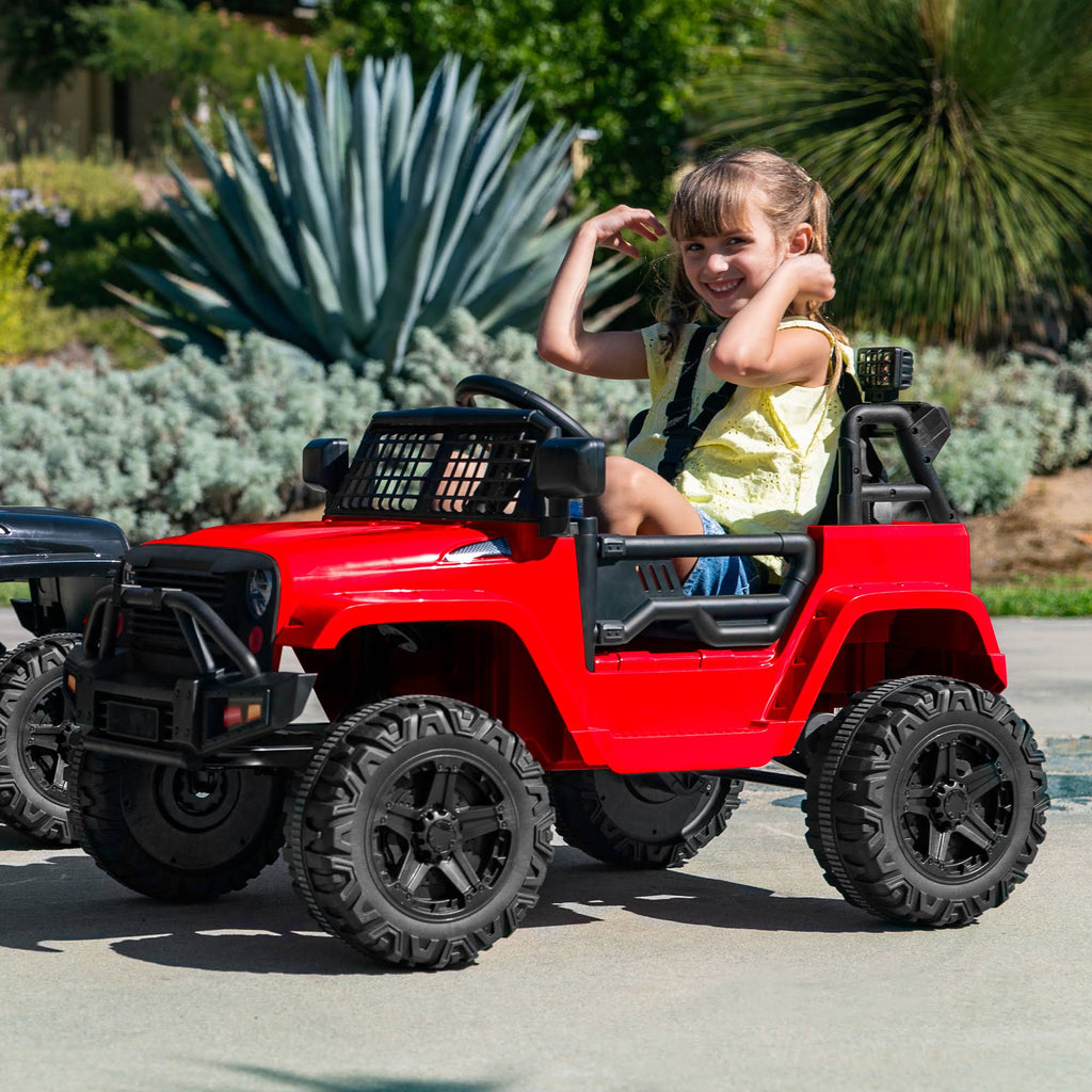 Red 12V Kids Ride On Truck Car with Parent Remote Control V579584