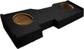 Dual 10" Sub Box Subwoofer Enclosure for Chevy Silverado Crew Cab Truck F515