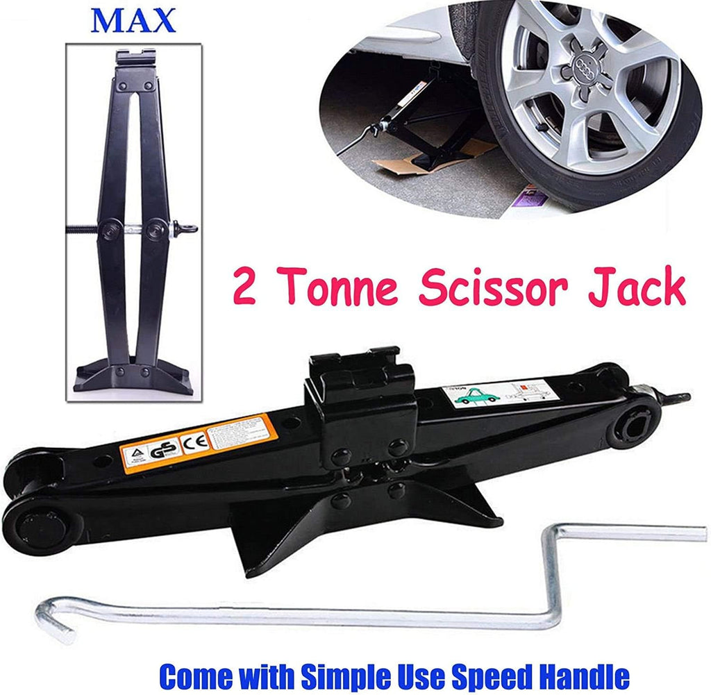 Spare Tire Tool and 2 Ton Scissor Jack Set, Pack of 2 R5577