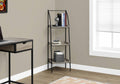 Black Metal Bookcase N247852