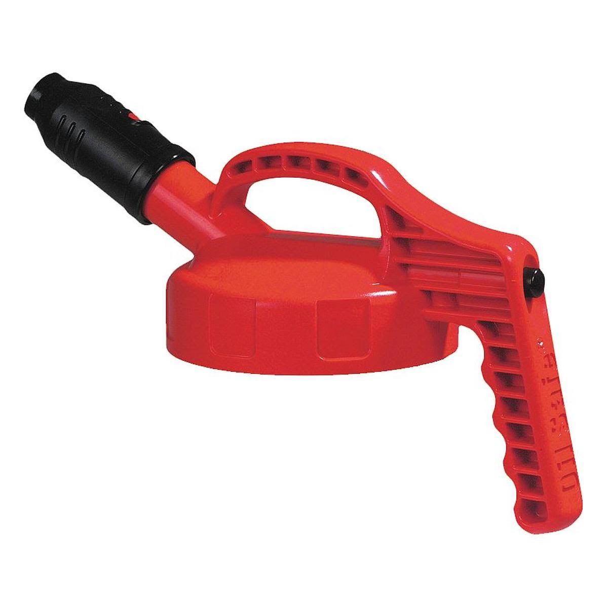 Red HDPE Stumpy Spout Lid A9216