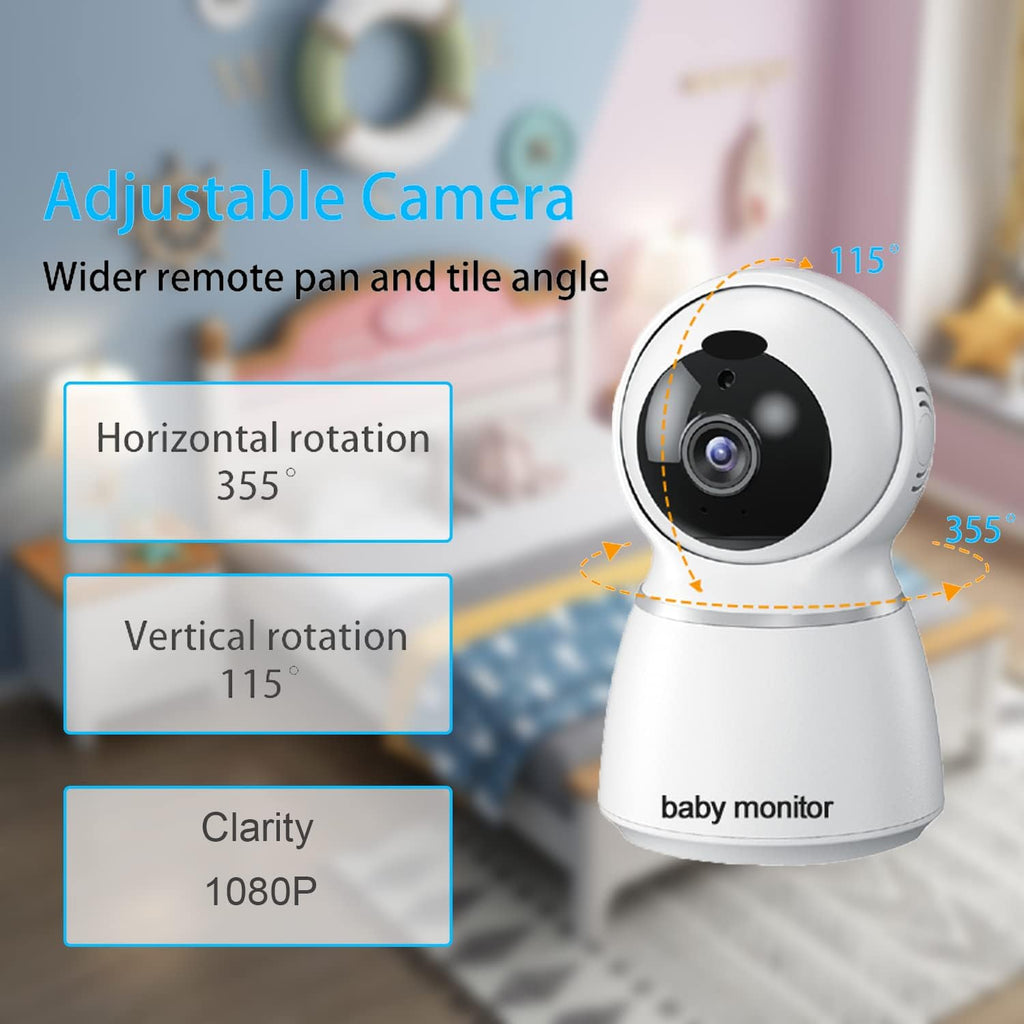 5 Inch LCD Video Baby Monitor with Camera and Audio U635772