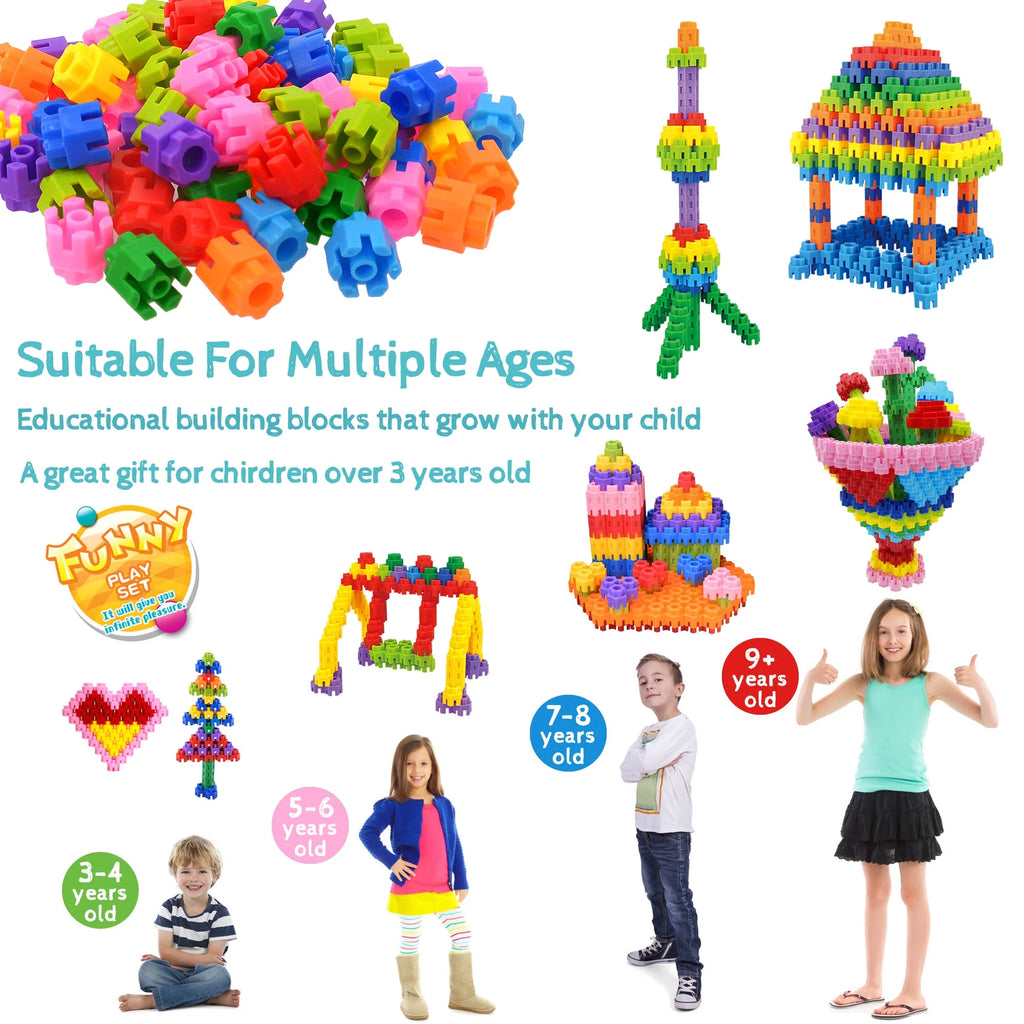 300 Pcs Interlocking Building Set V353150
