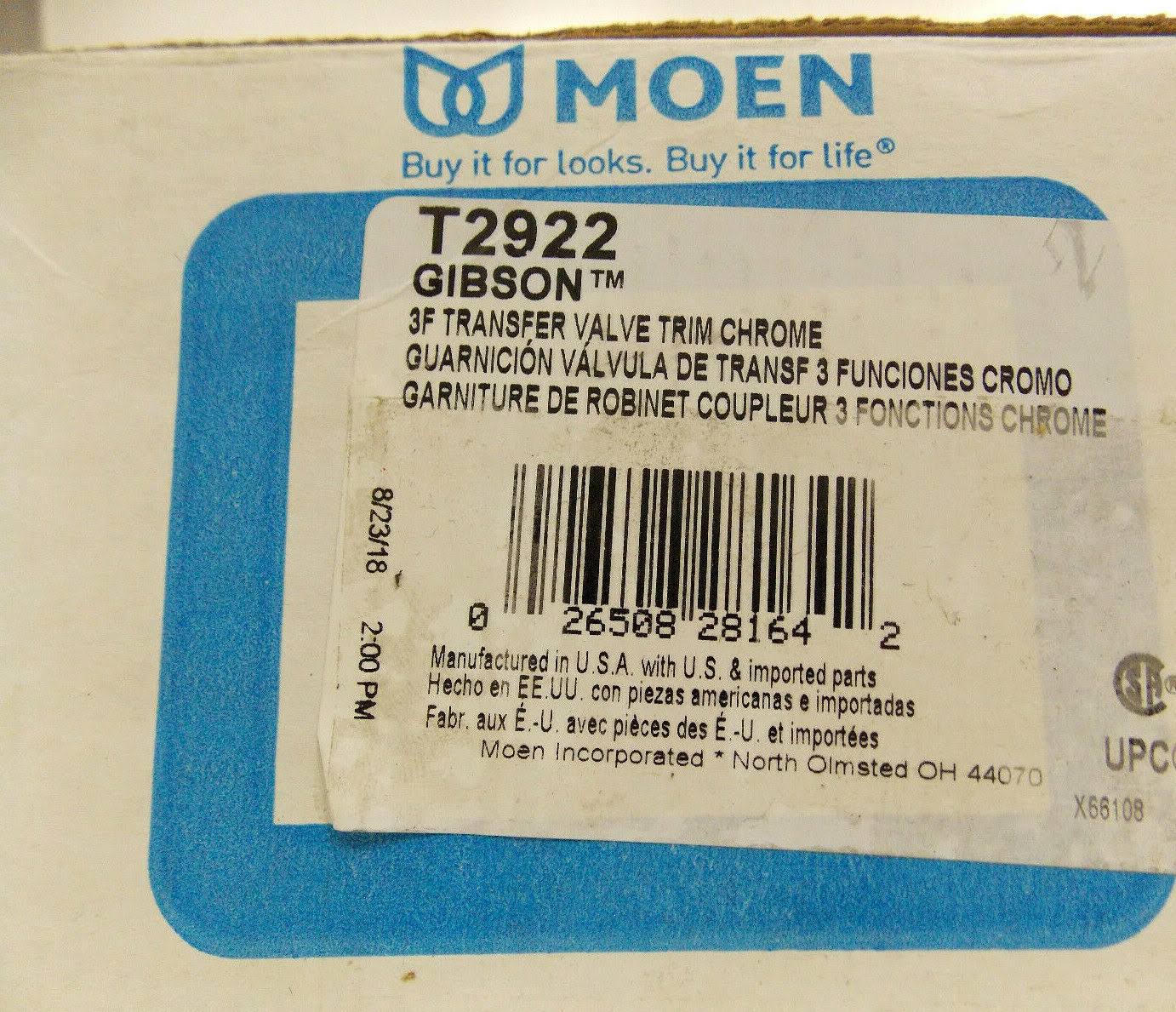 Chrome Transfer Valve Trim P471554
