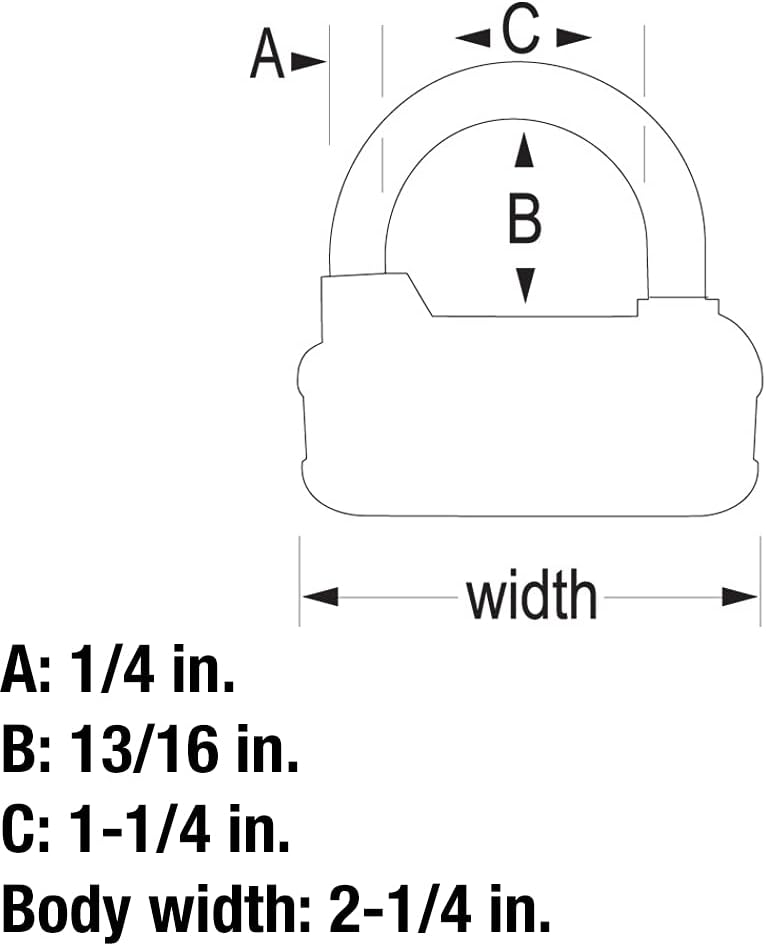 Combination Padlock Q97825