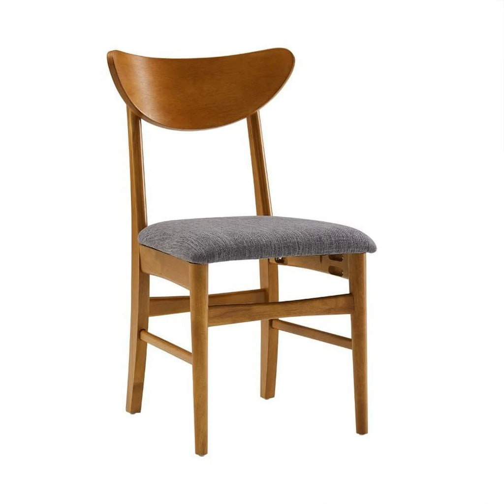 Mid-Century Wood Dining Chairs (Set of 2) K692
