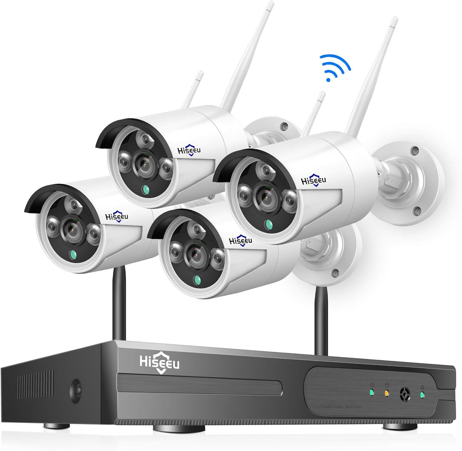 2K Battery Powered Wireless Security Camera System 2-Cam Kit Y7075