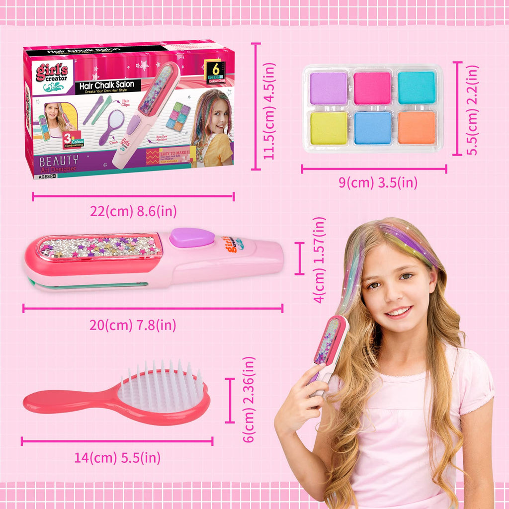 Beaded Hair Braiding Machine Jewellery Kits for Kids E644