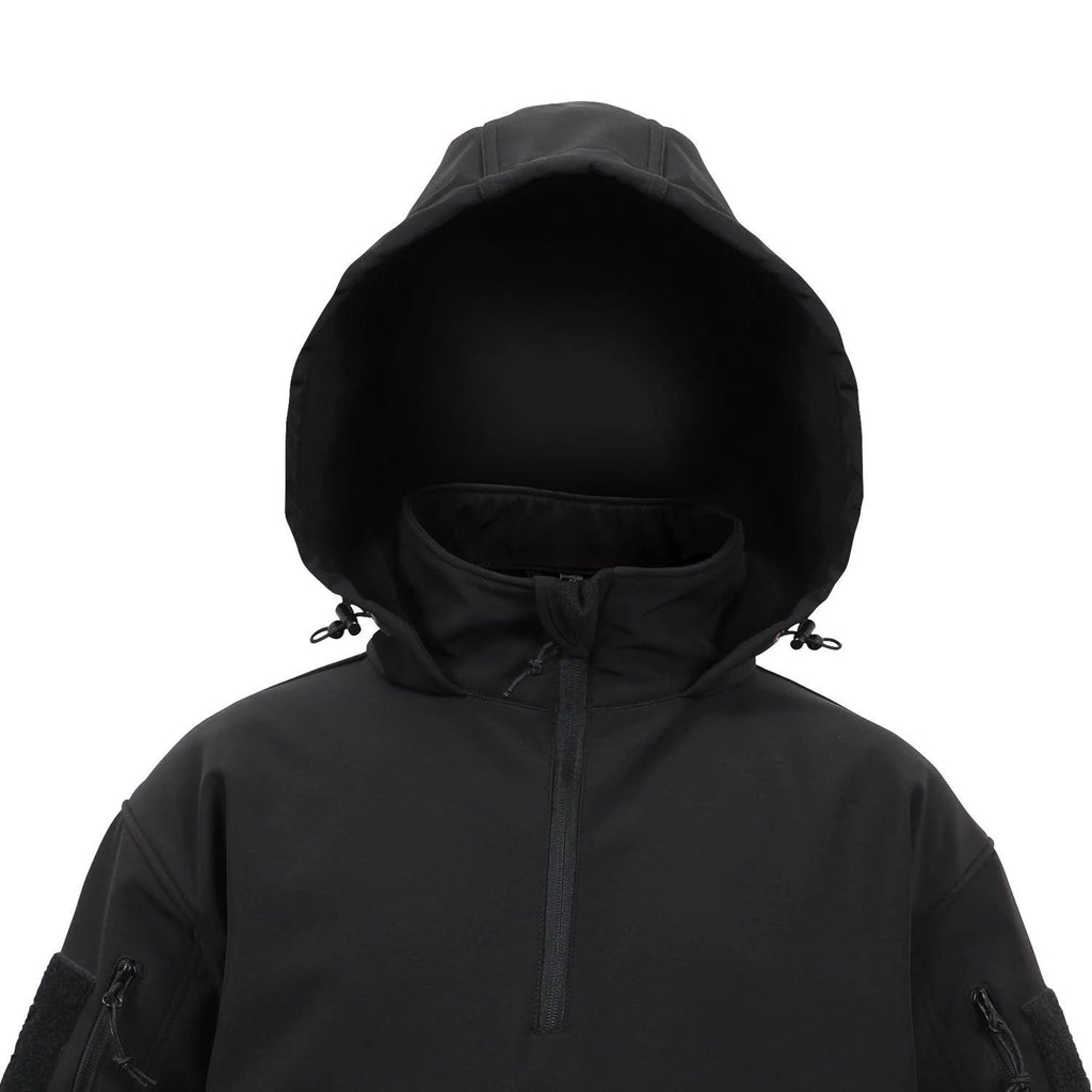 Black Soft Shell Anorak M883