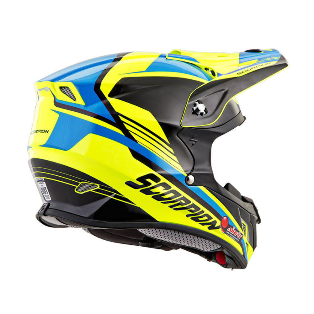 Neon Blue Helmet N7186