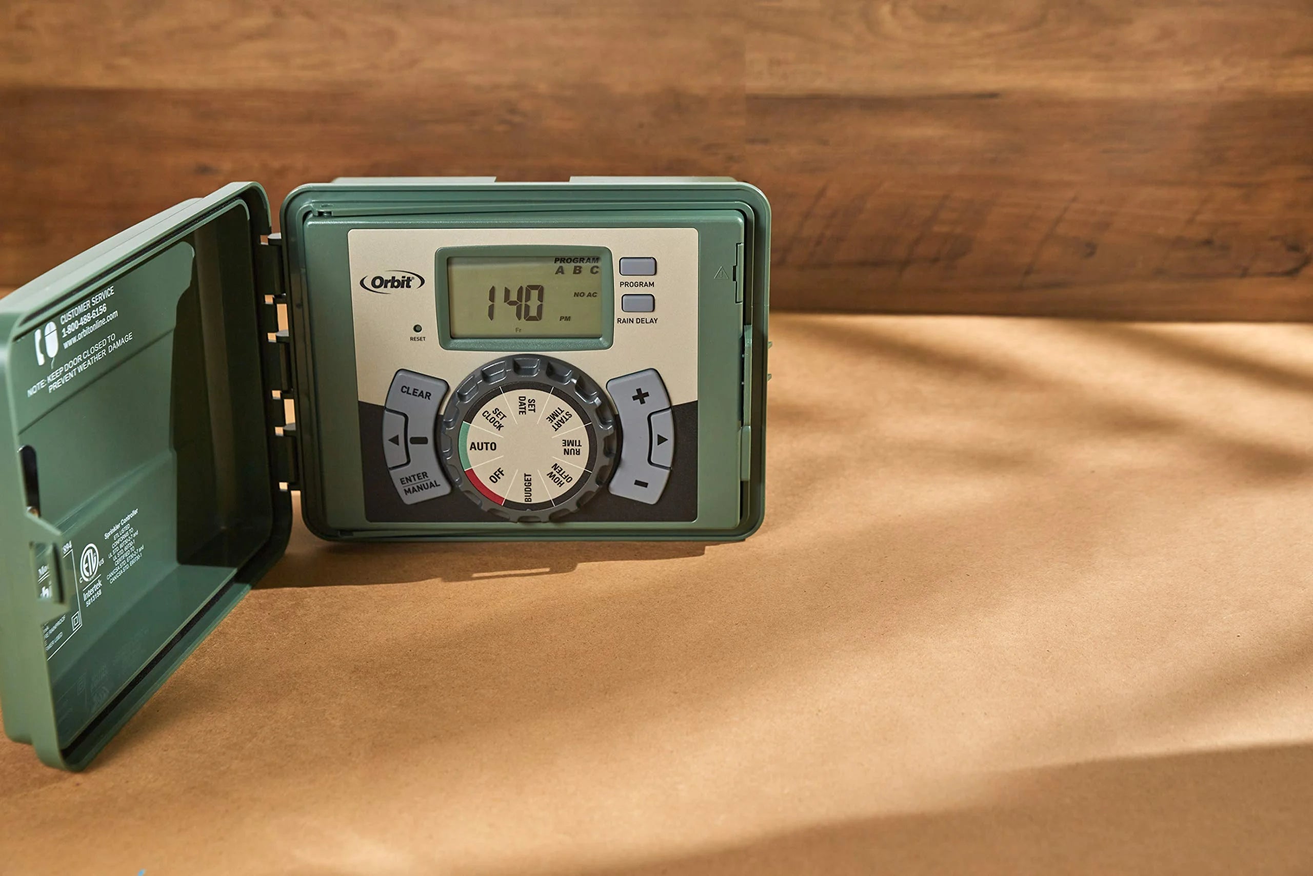 12-Station Indoor/Outdoor Sprinkler Timer D645