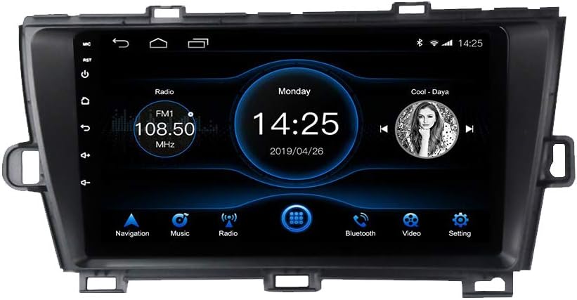 9 inch Capacitive Touch Screen Car Stereo with Bluetooth for Toyota Prius 2010-2015 B82256