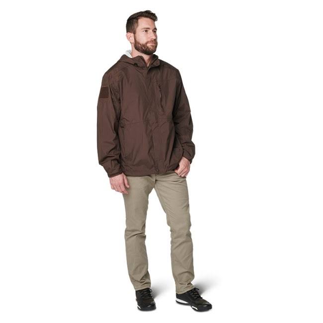 Brown Shell Jacket Q44313