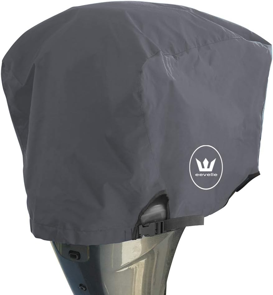 Heavy Duty 600D Polyester Outboard Boat Motor Cover X797992