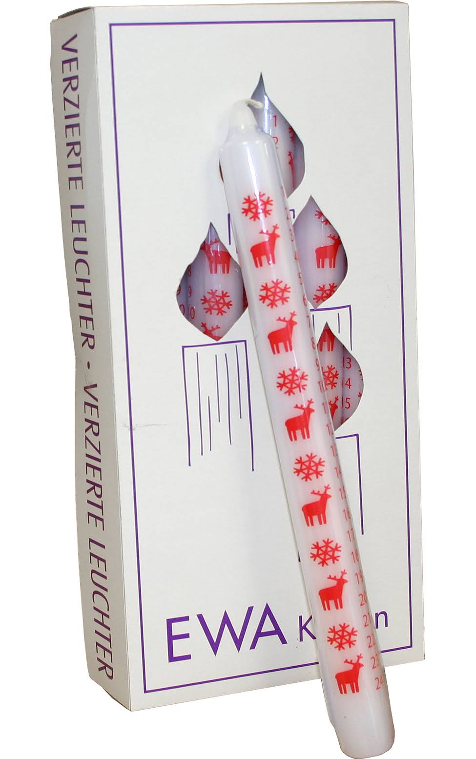 White Advent Candle E600150