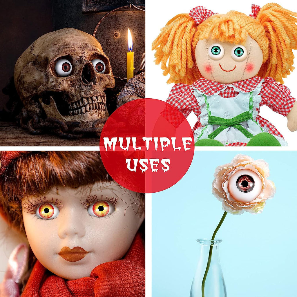60Pcs Halloween Eyeballs Party Props F69003