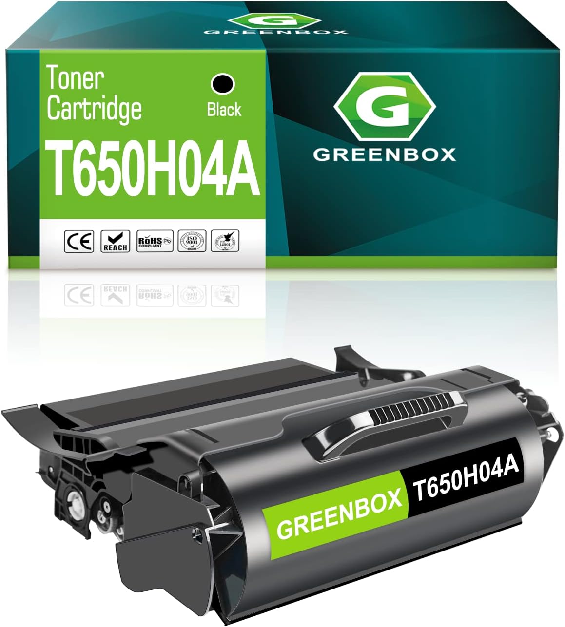 Remanufactured Toner Cartridge for Lexmark T650 T652 T654 T656 Printers (1 Pack) D525