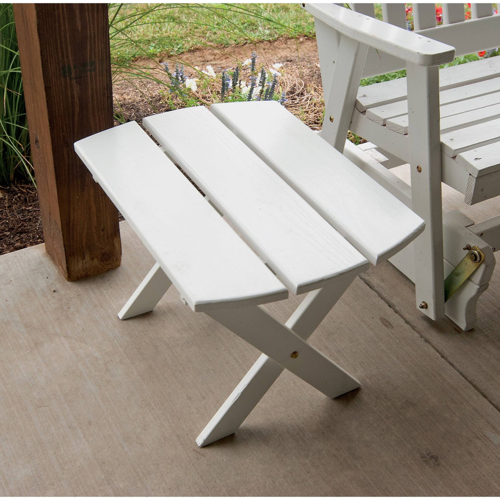 Pine Folding Oval End Table Y778920