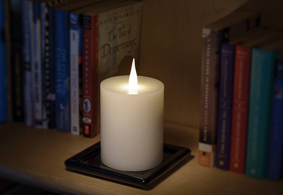 Flameless Wax Candles (Set of 3) U3269