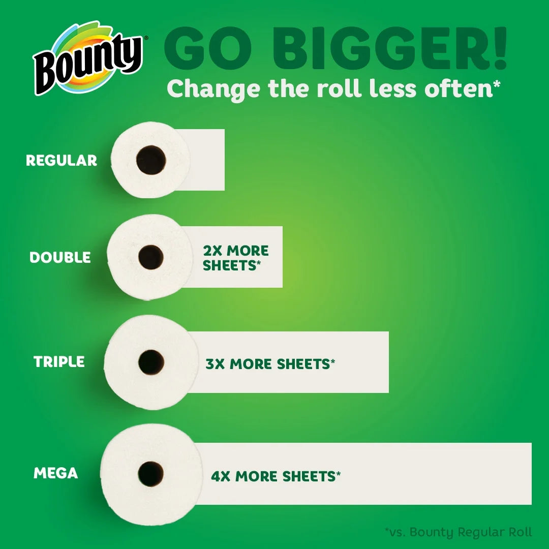 8 Triple Rolls White Paper Towels A34483