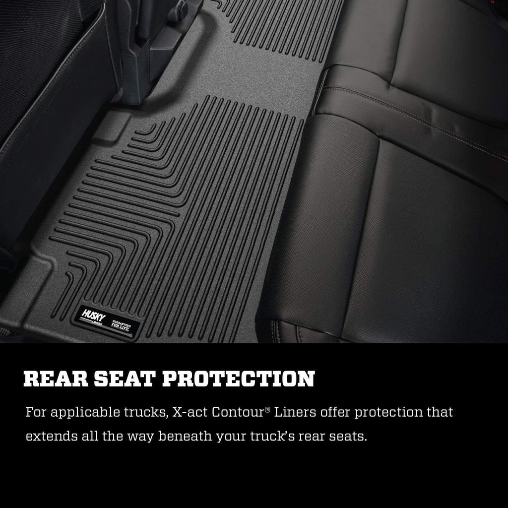 Black Front & 2nd Seat Floor Liners 3 Pcs W830784