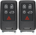 Keyless Entry Remote Control Car Key Fob Uncut Key Blade (Pack of 2) T26166
